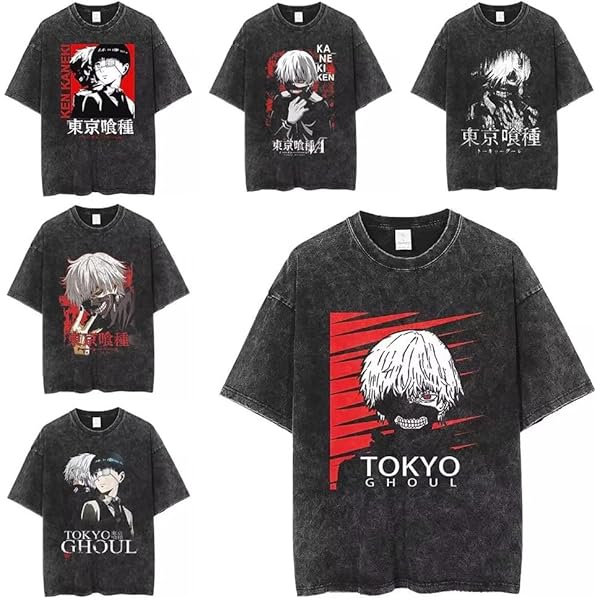 激レア　東京喰種 Tシャツ トーキョーグール アニメTシャツ　XLサイズ　金木研 激レア‼️ 東京喰種 Tシャツ トーキョーグール アニメTシャツ L